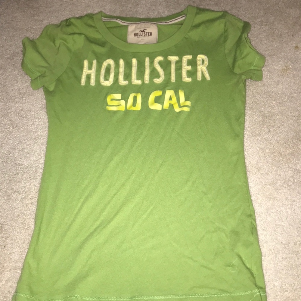 green old school hollister shirt